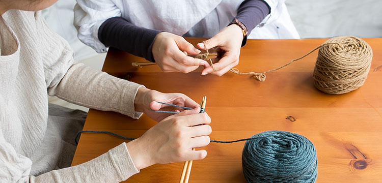 編み物初心者さんのためのページ