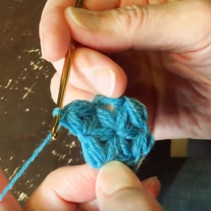 キットNo.192～193　リフ編みのマルチカラーがま口