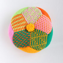 引き上げ模様のクッションのポイント解説