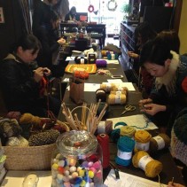 グラニーモチーフのお座布を編もうレポート