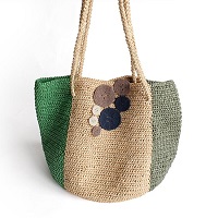 エコアンダリヤでつくるバッグ