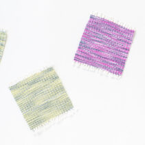 手染め糸でつくるオリジナルコースター