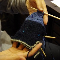 はじめての靴下・第1回目レポート