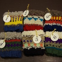 シュトゥルンペの編み物教室　リストウォーマー・レポート