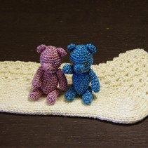 キラキラ糸のちいさなあみぐるみレポート