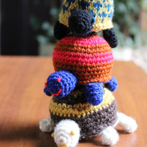 リクガメのあみぐるみレポート