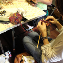 シュトゥルンペさんのニット帽子